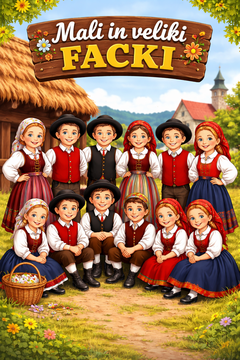 Mali in veliki facki